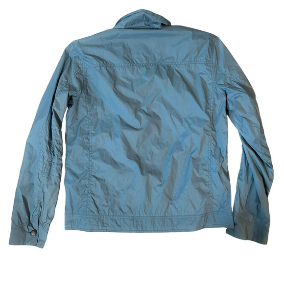 Gilded Age NYC Men's Blue Soft Shell Nylon Full Zip Jacket Coat Size Large - Picture 2 of 11